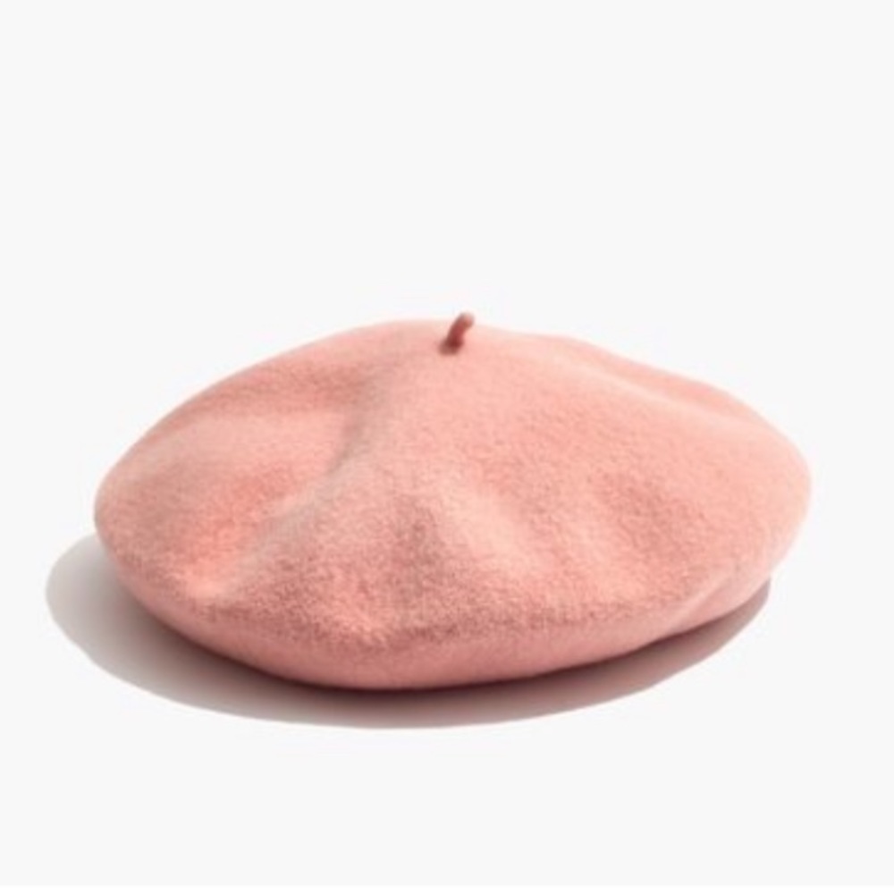 Madewell x Biltmore Exclusive Pink Beret Hat